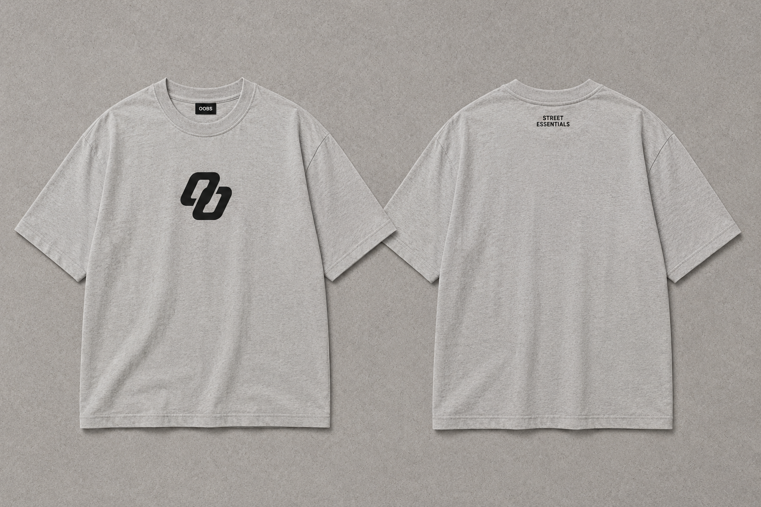 ODBS - Oversized Centre Logo Tee