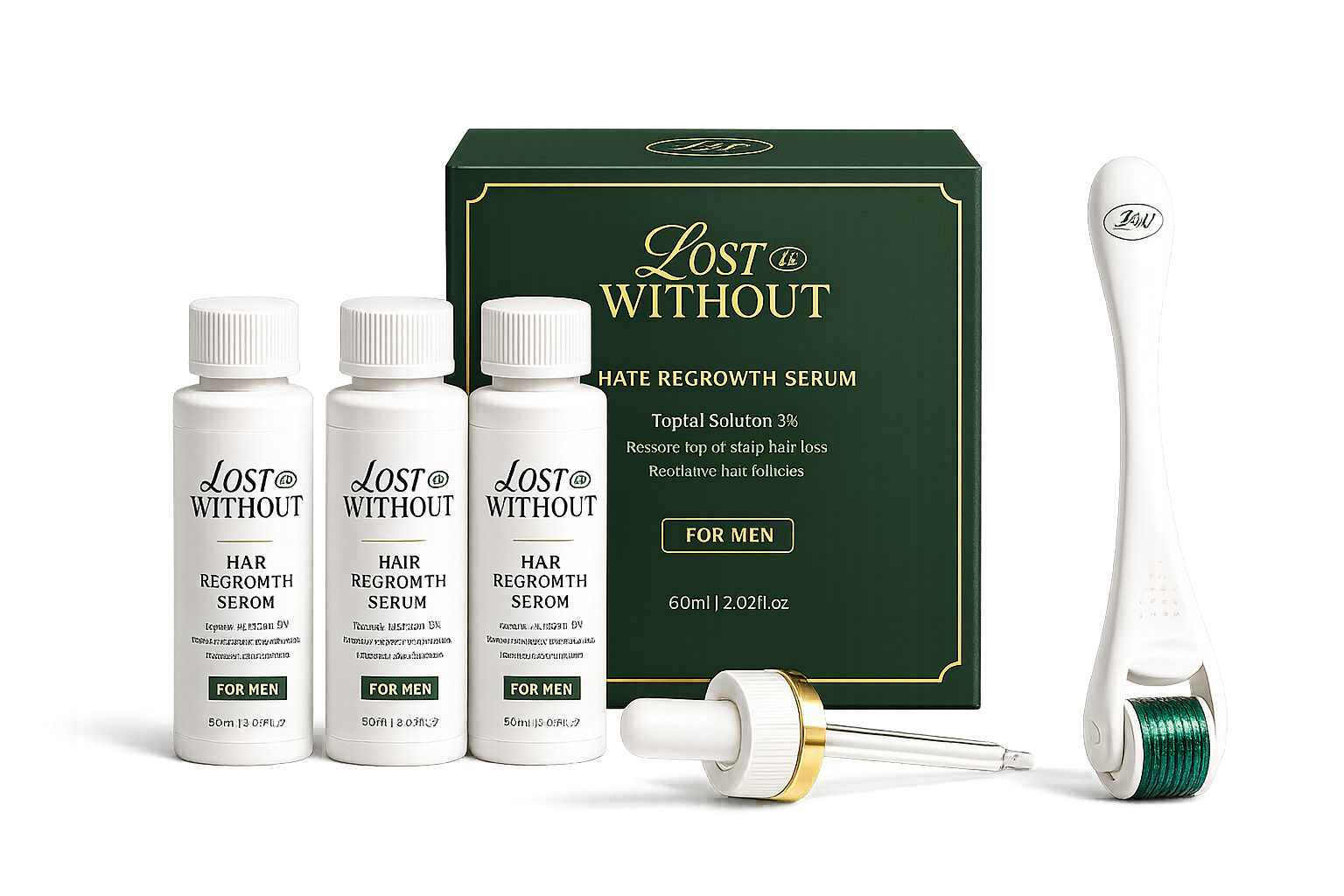 LostWithout - Hair Regrowth Serum For Men